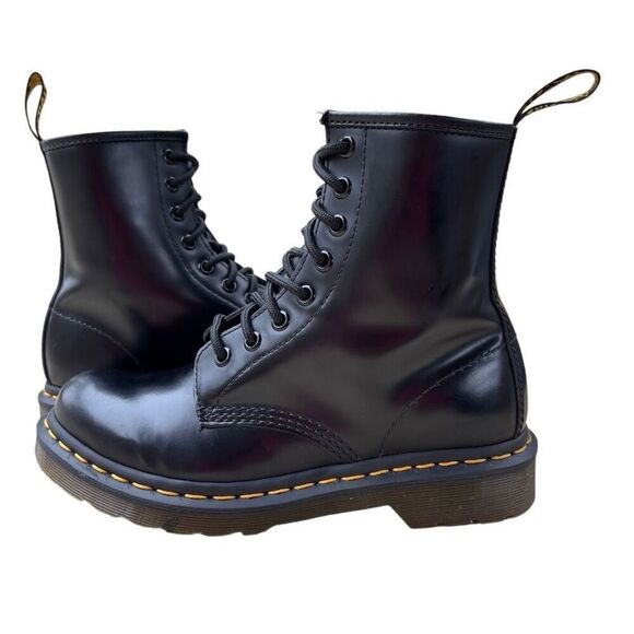 Dr. Martens The Original 1460 Boots Lace Up Air Cushion Sole Resistant Size 6L - Picture 4 of 10